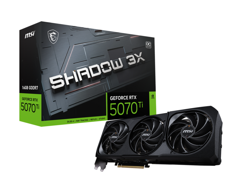 RTX5070TI SHADOW 3X OC 16GB GDDR7