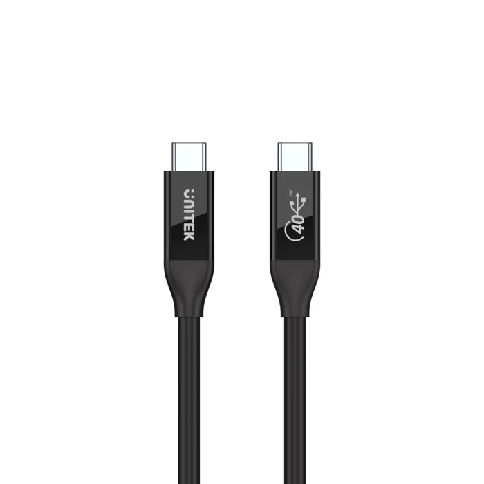 UNITEK 0.8M USB4.0 CABLE BLACK thumbnail 6
