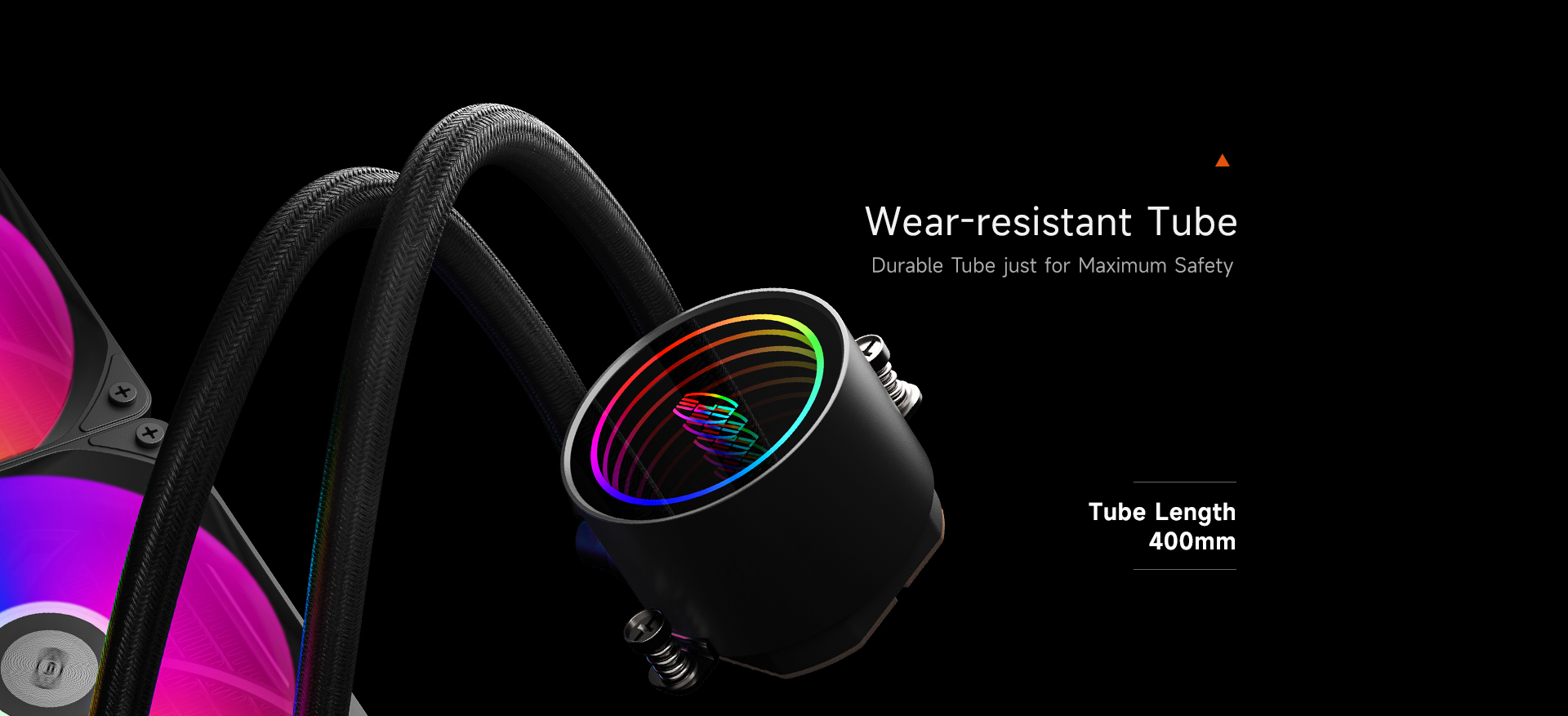 DA240 ARGB HIGH PERFORMANCE AIO CPU COOLING BLACK thumbnail 7