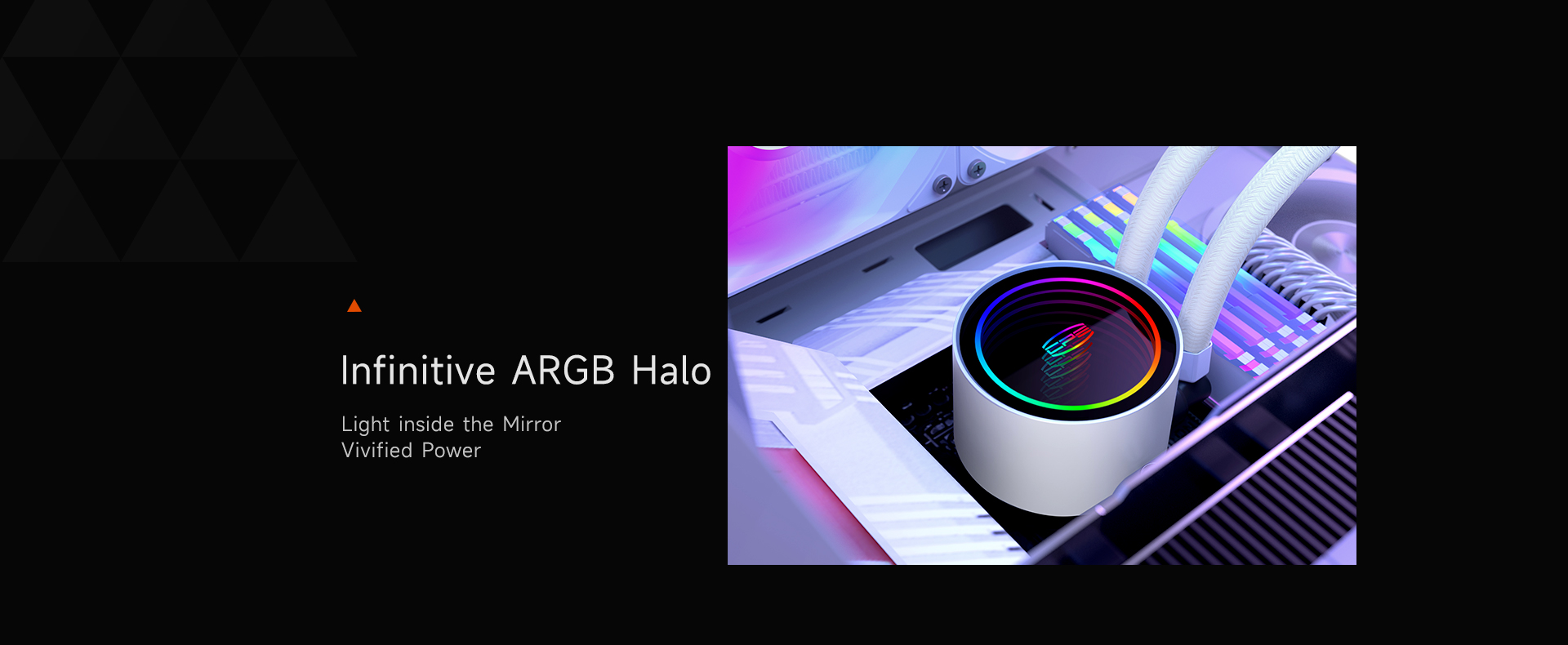 PC COOLER DA240 ARGB HIGH PERFORMANCE AIO CPU COOLING WHITE thumbnail 9
