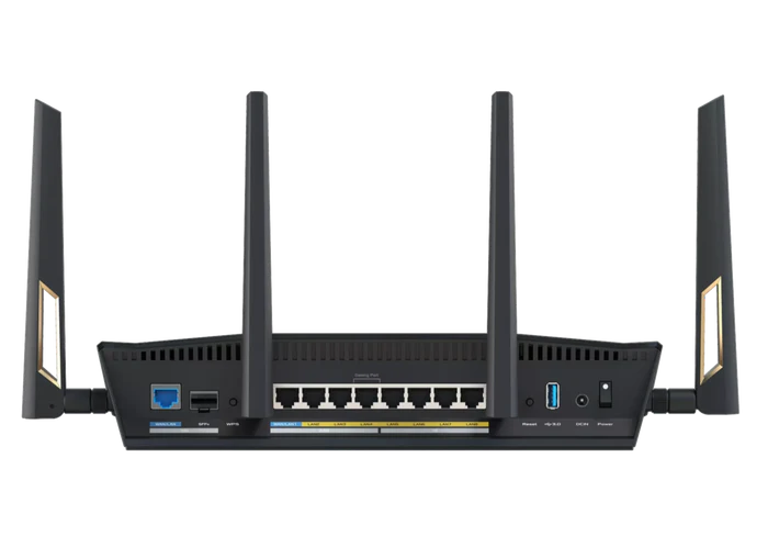 ASUS RT-BE88U BE7200 DUAL BAND PERFORMANCE WIFI7 ROUTER thumbnail 2