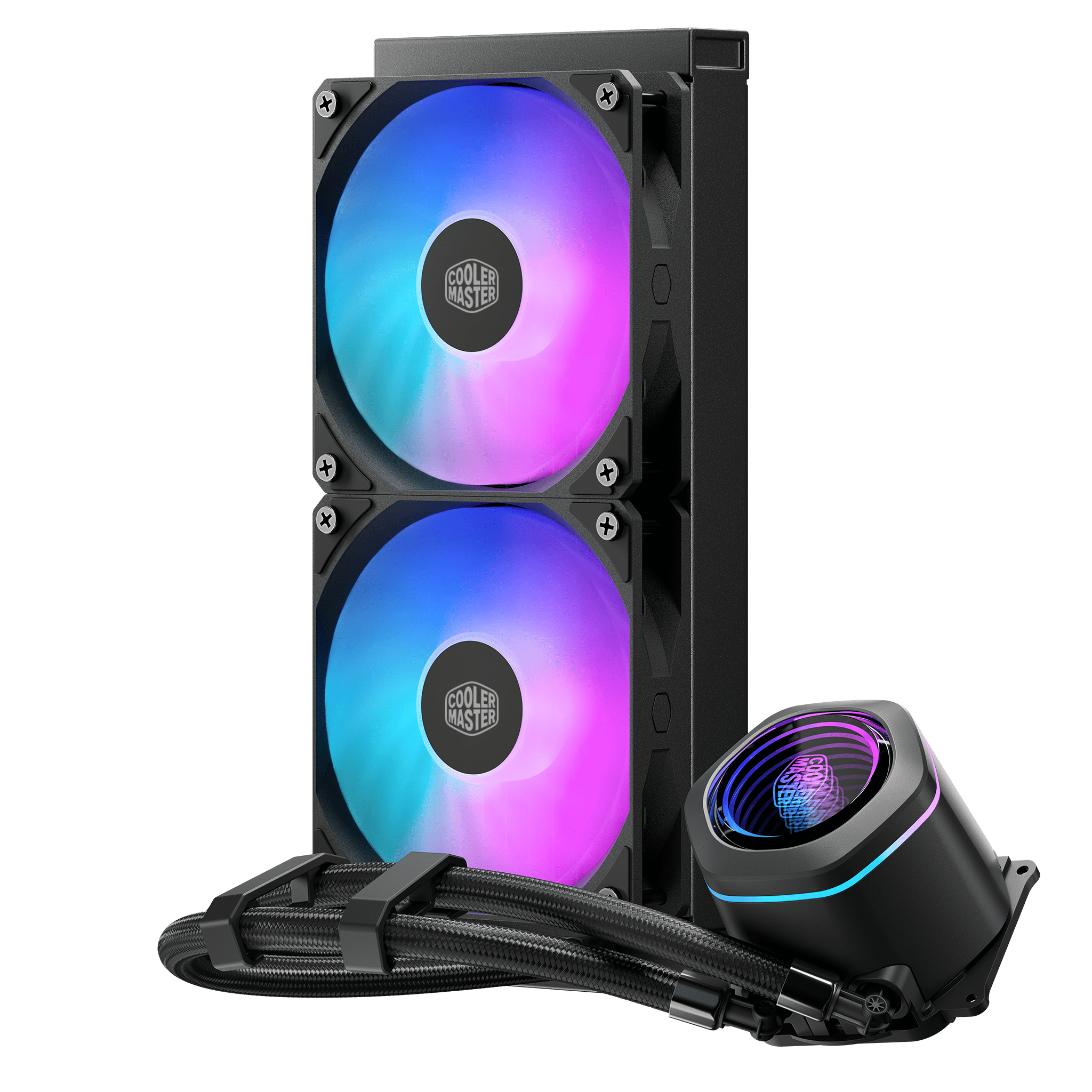 COOLER MASTER MASTERLIQUID CORE NEX 240 BLACK ARGB thumbnail 2