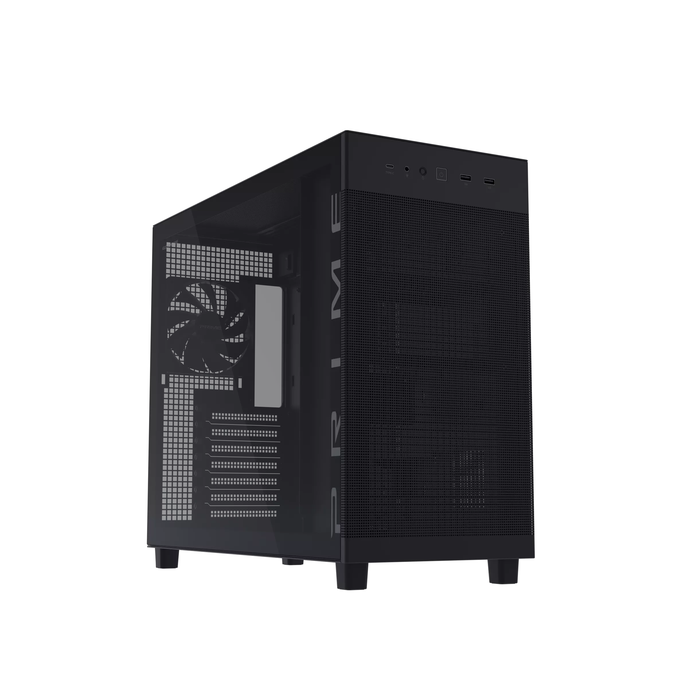 ASUS PRIME AP303 TEMPERED GLASS PANEL BLACK thumbnail 2