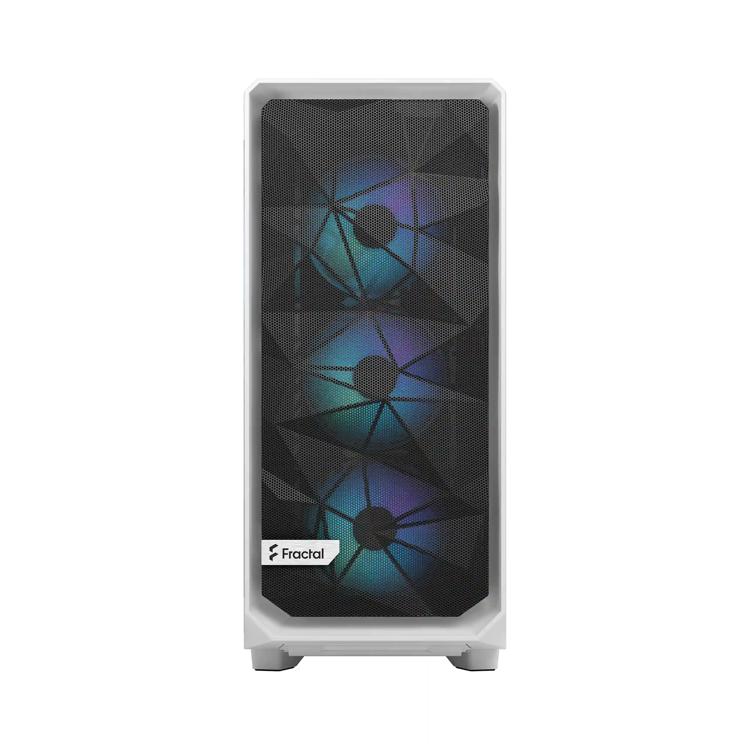 FRACTAL DESIGN MESHIFY 2 COMPACT RGB WHITE TG CLEAR TINT thumbnail 3