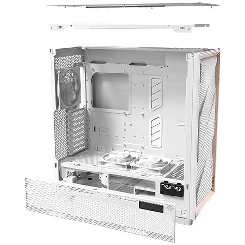 ANTEC FLUX PRO CASE WHITE thumbnail 17