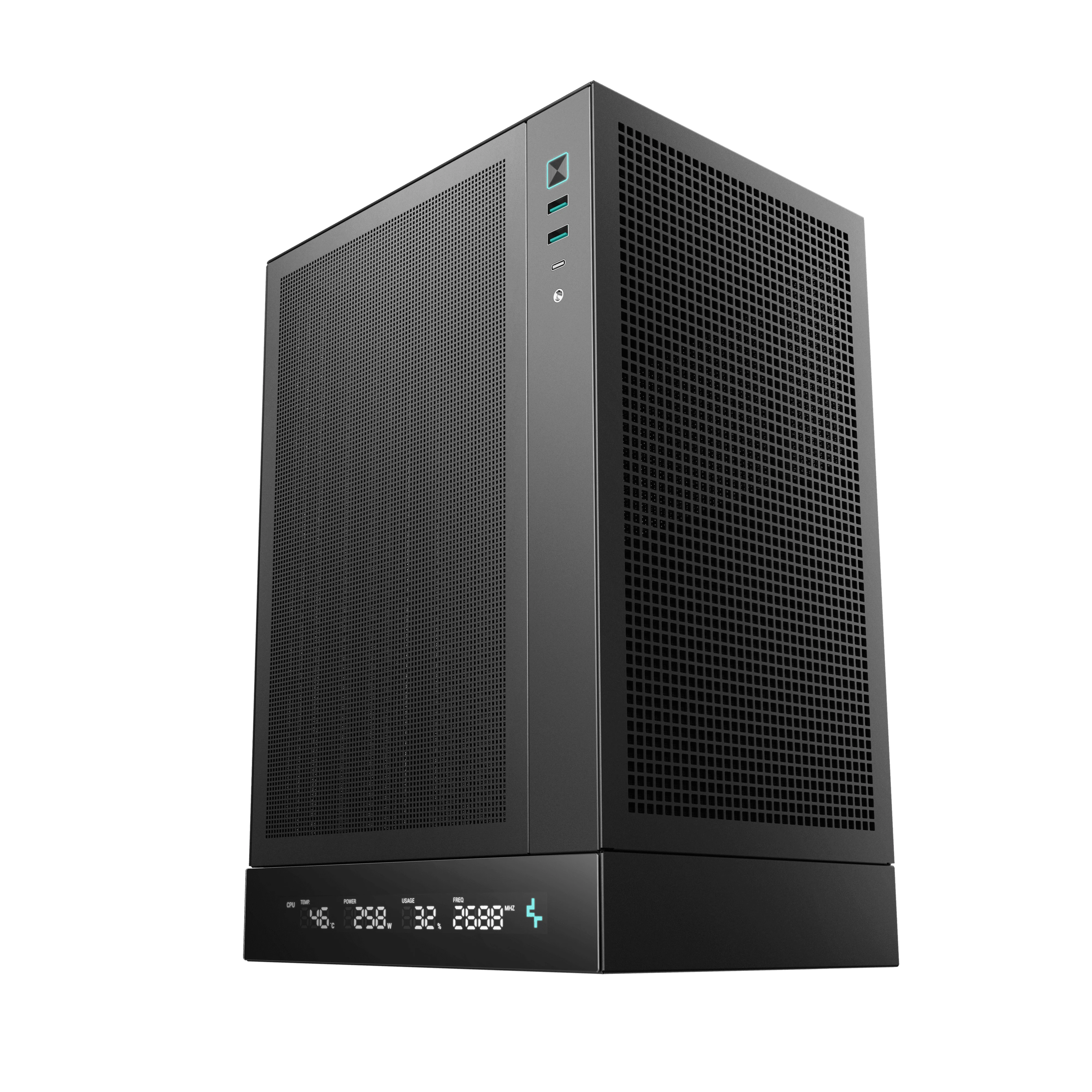 DEEPCOOL CH170 DIGITAL ITX CASE BLACK thumbnail 2