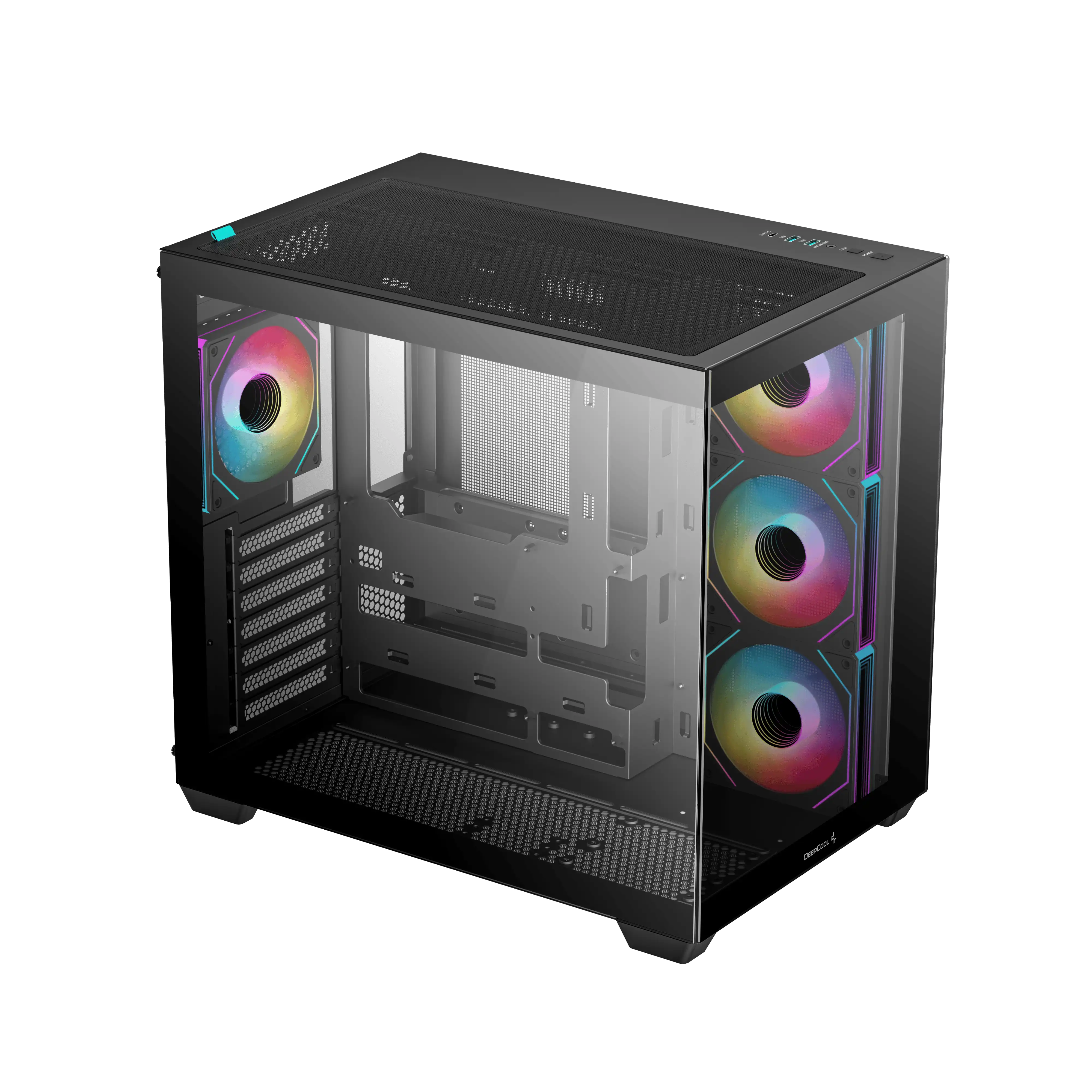 DEEPCOOL CG530 4F ATX CASE BLACK thumbnail 2