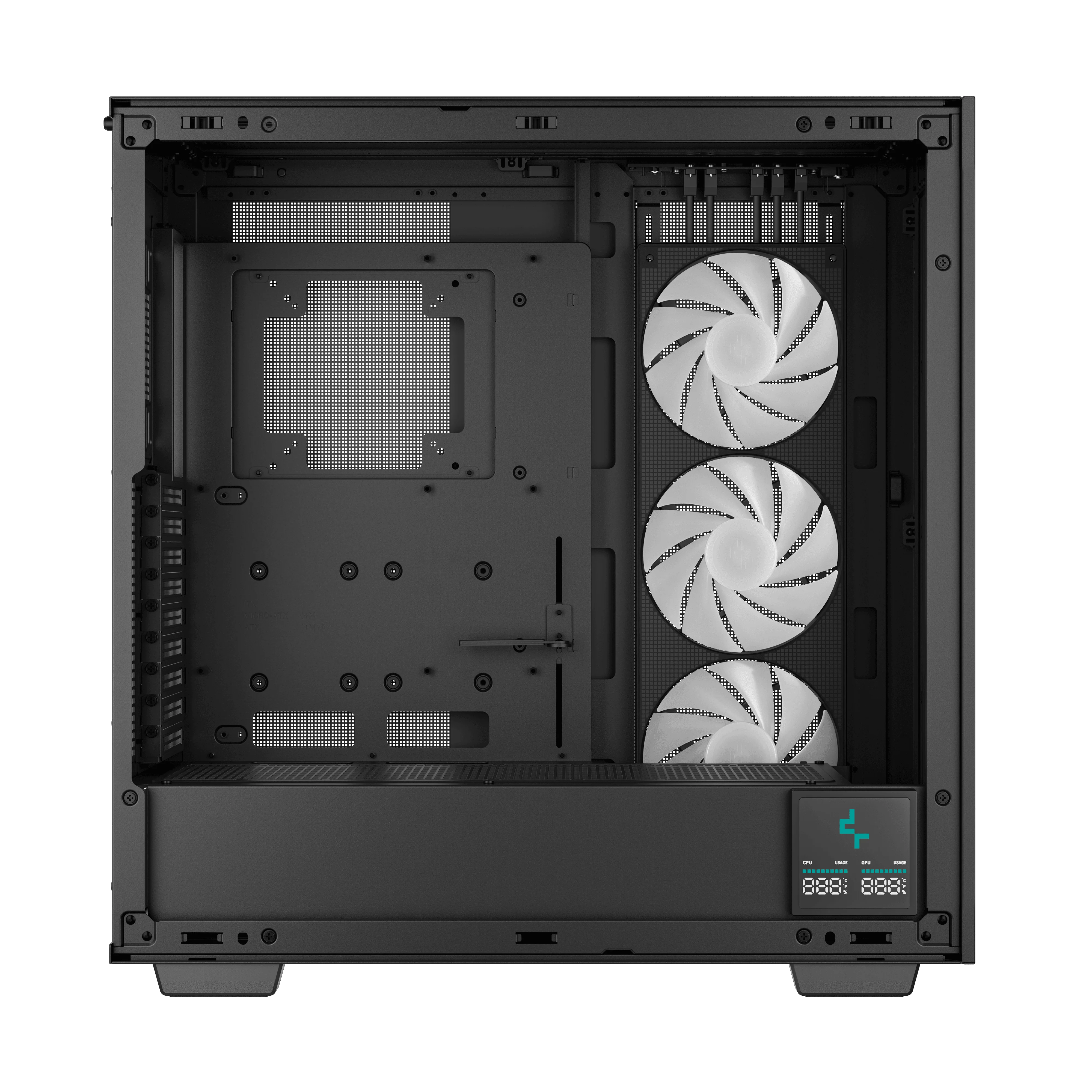 DEEPCOOL MORPHEUS EATX CASE BLACK thumbnail 5