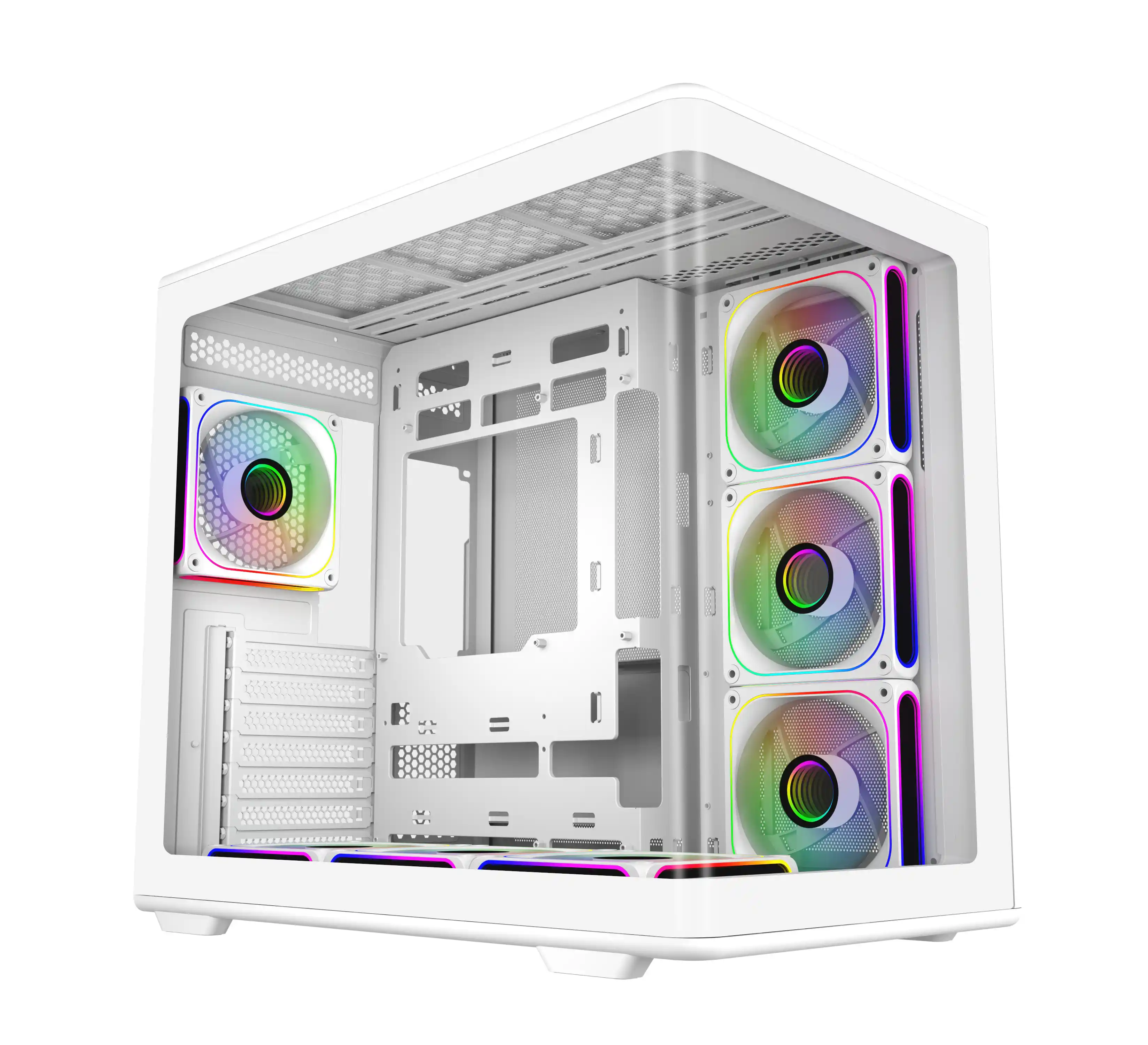 COOLER MASTER ELITE 600 ATX CASE WHITE thumbnail 2
