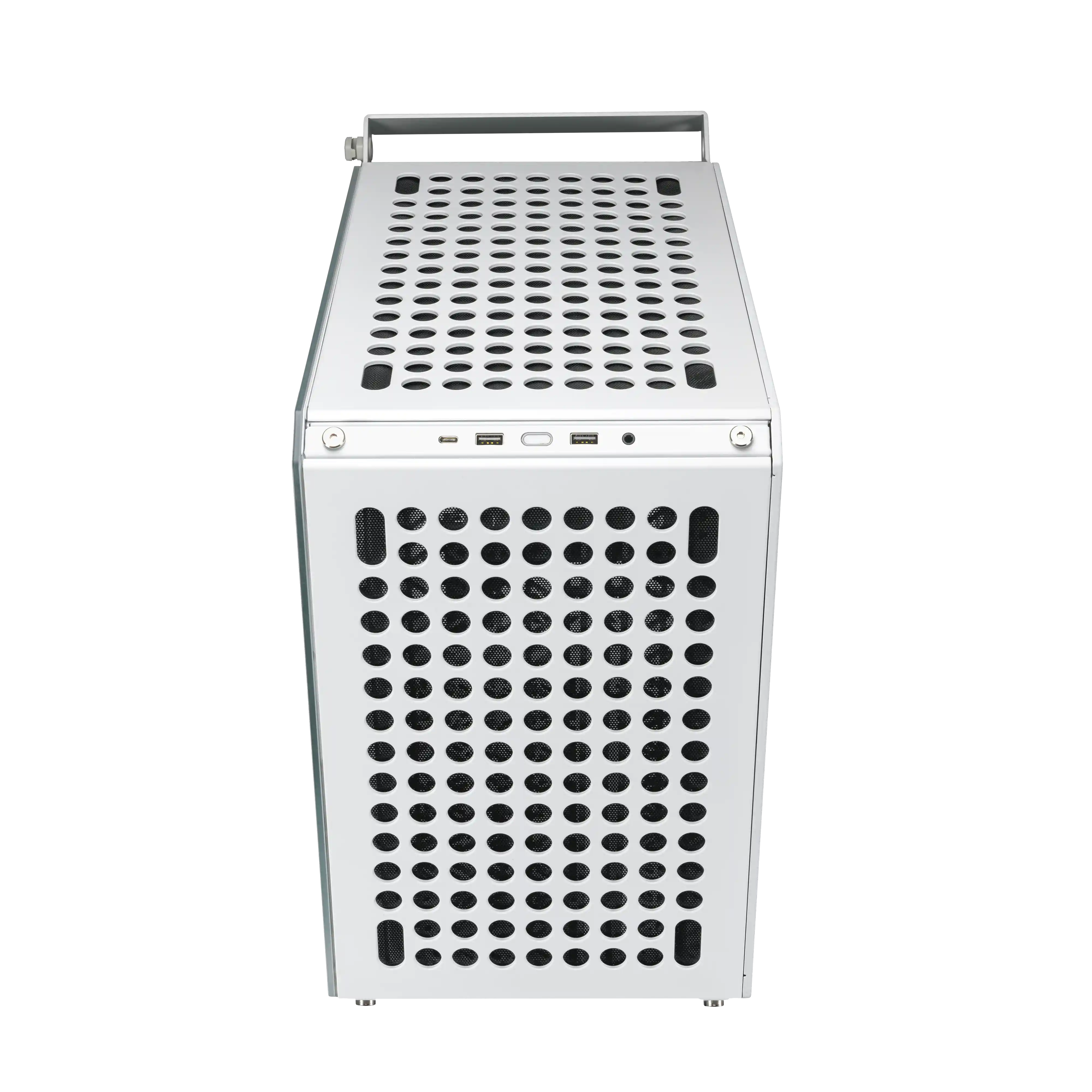 COOLER MASTER QUBE 500 FLATPACK ATX CASE WHITE thumbnail 4