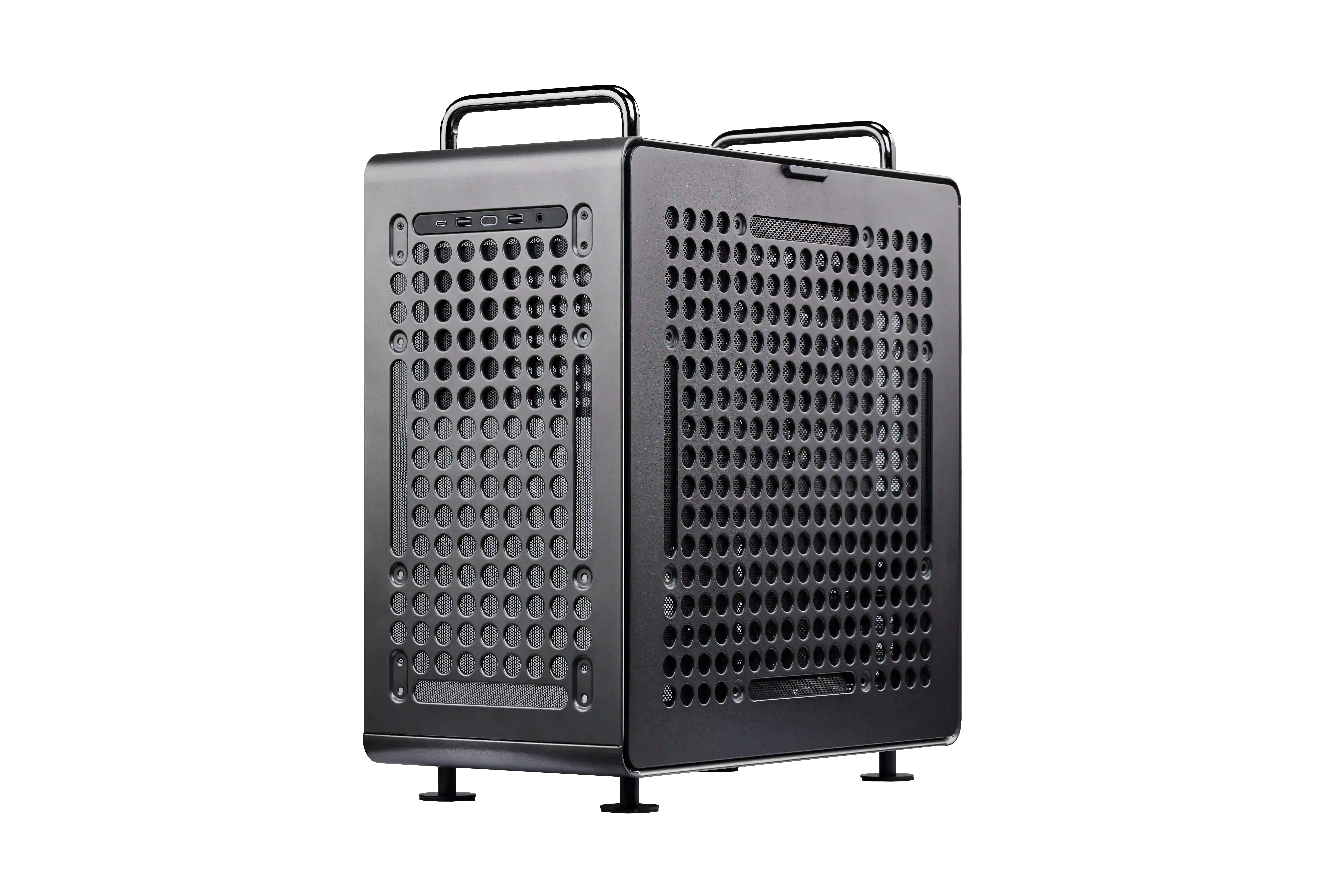 COOLER MASTER QUBE 540 ATX CASE STARDUST IRON thumbnail 3