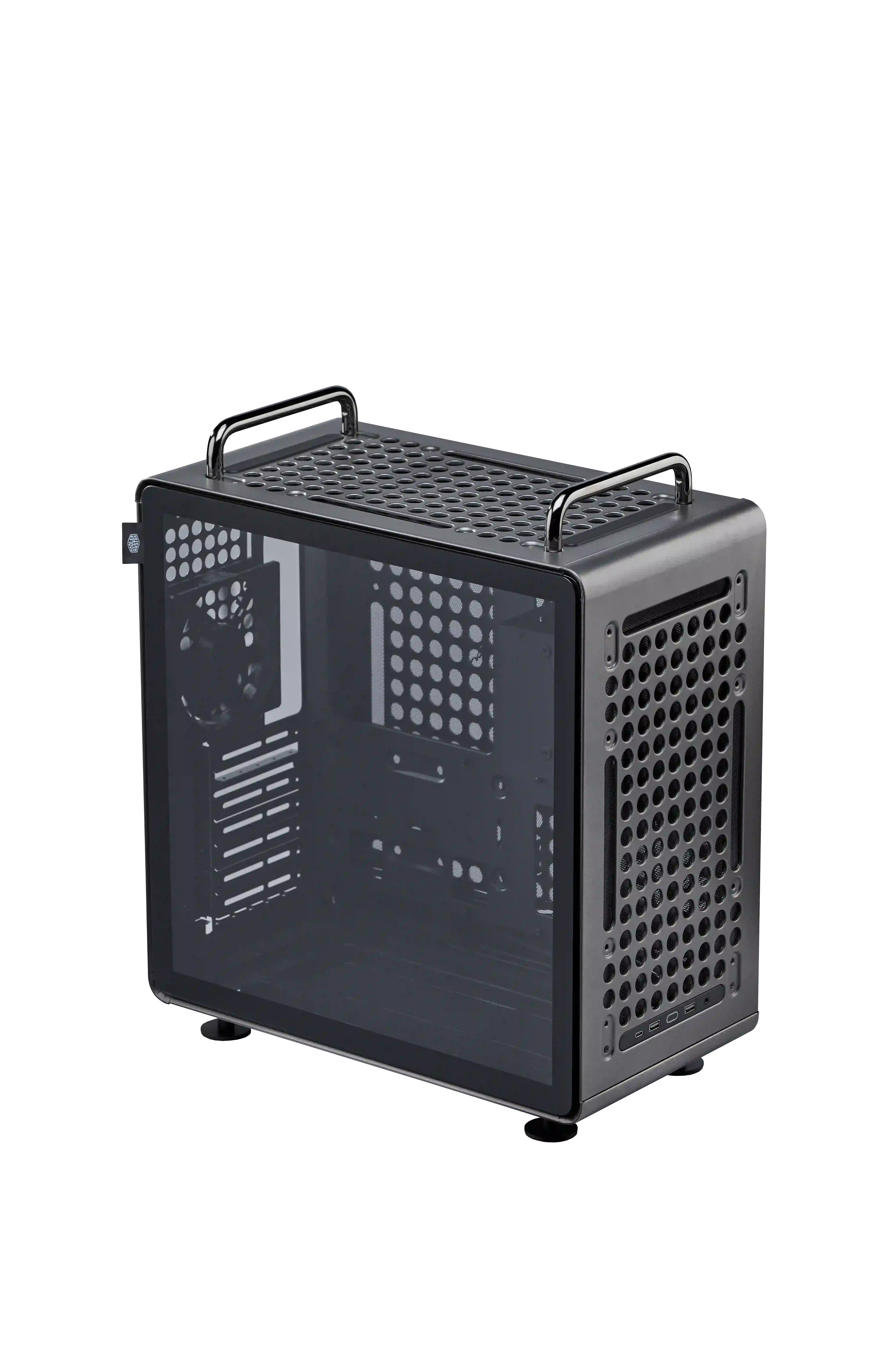 COOLER MASTER QUBE 540 ATX CASE STARDUST IRON thumbnail 4