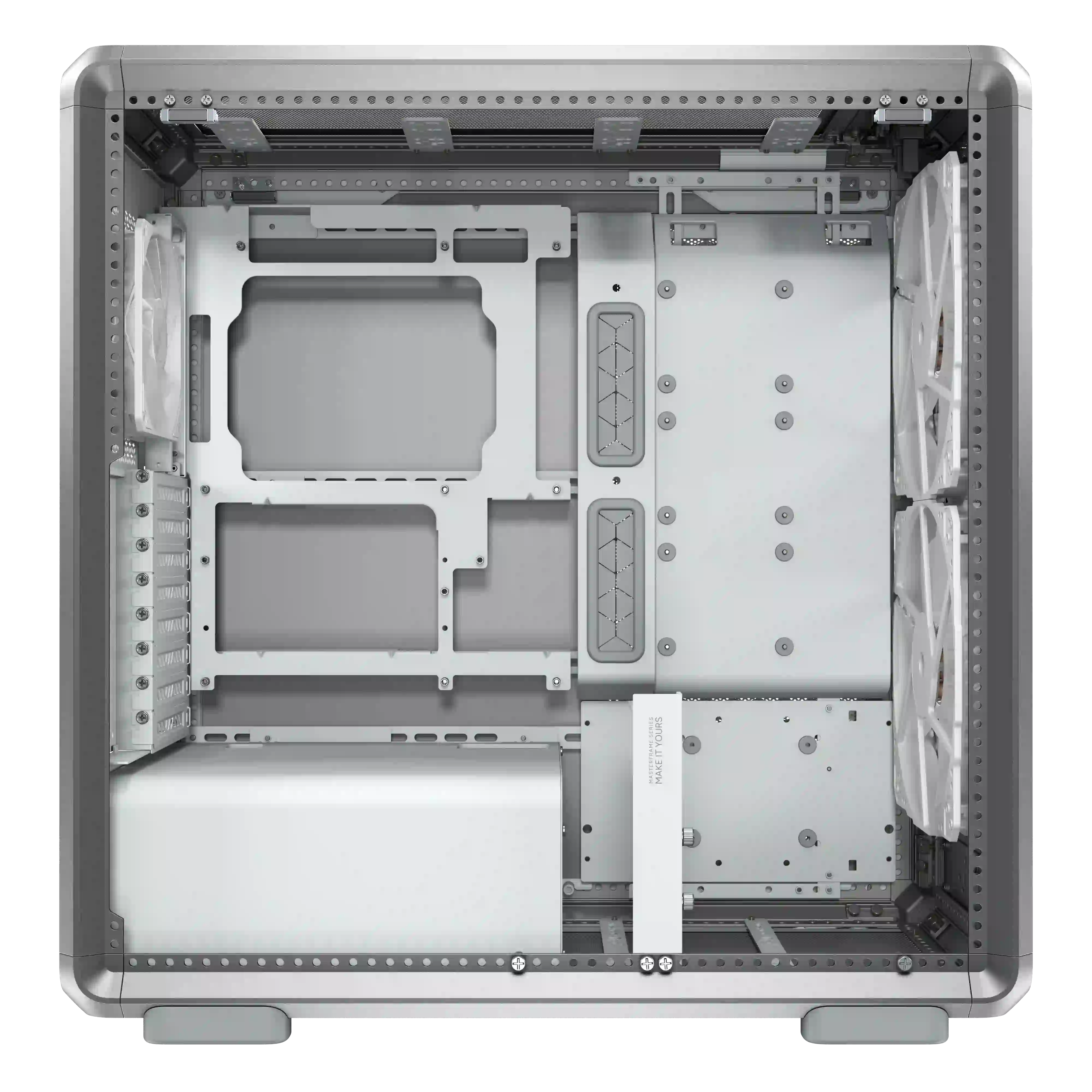COOLER MASTER MasterFrame 600 Mesh ATX Case Silver thumbnail 8