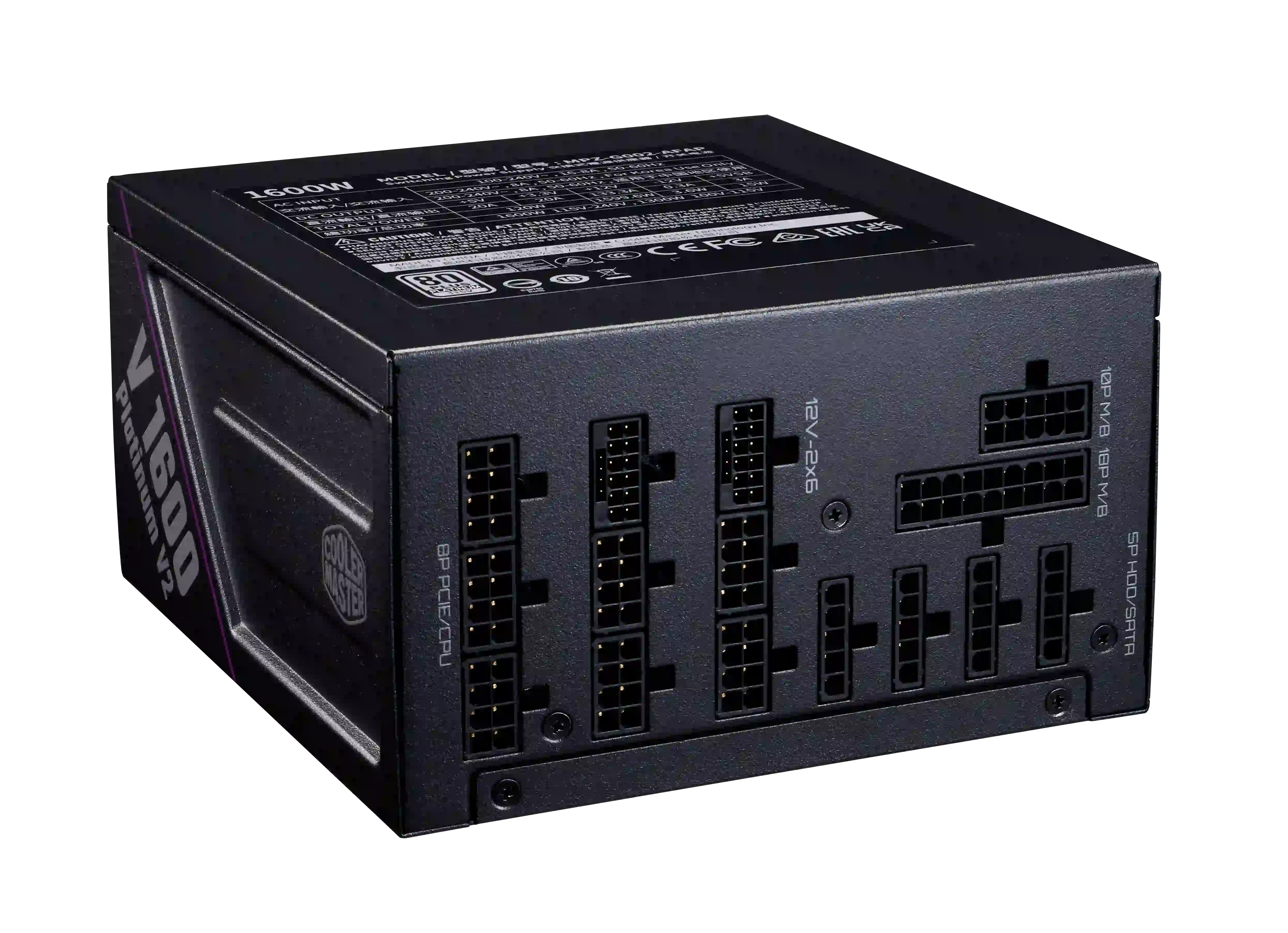 COOLER MASTER V Platinum 1600 V2 1600W ATX 3.1 Full Modular thumbnail 7