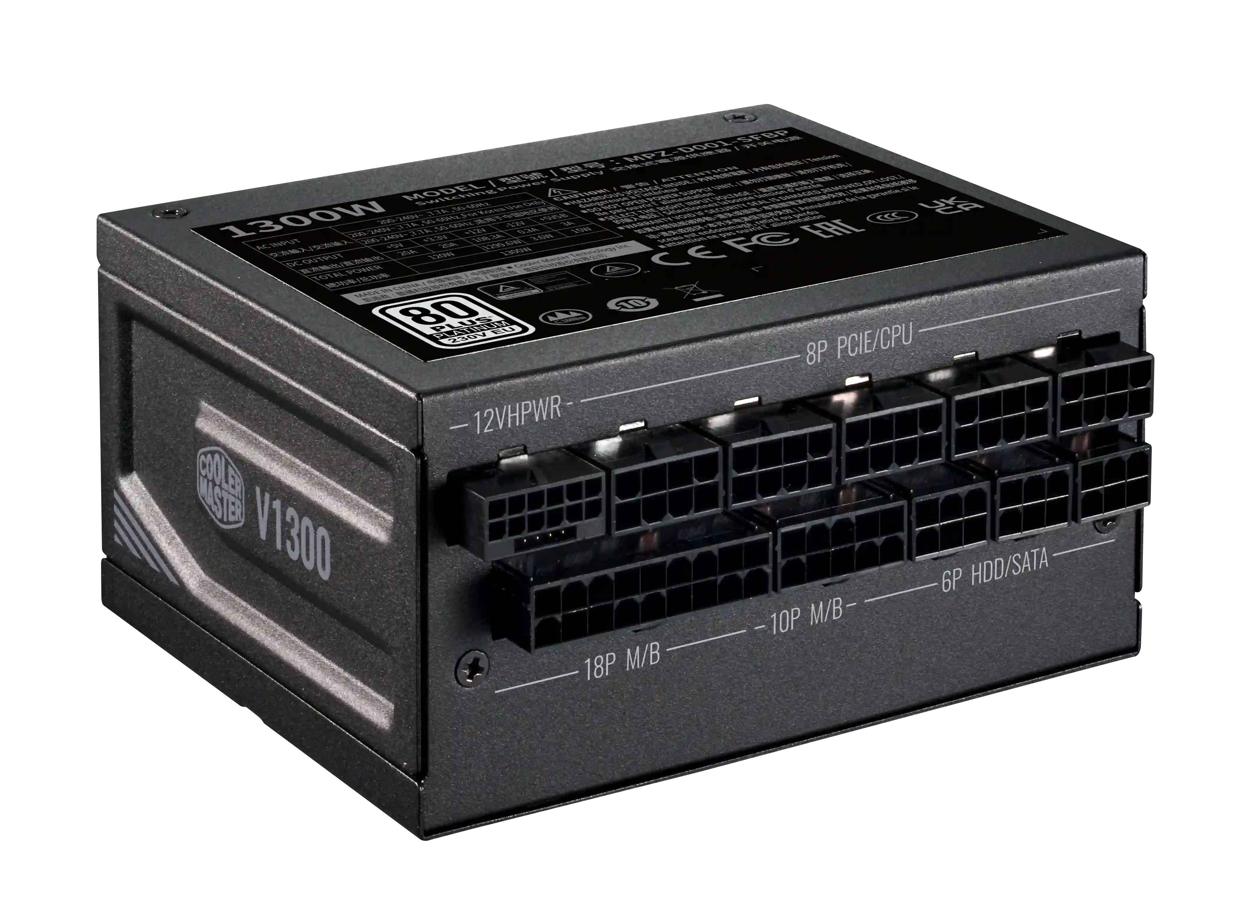 COOLER MASTER V SFX Platinum 1300 1300W ATX 3.0 Full Modular thumbnail 4