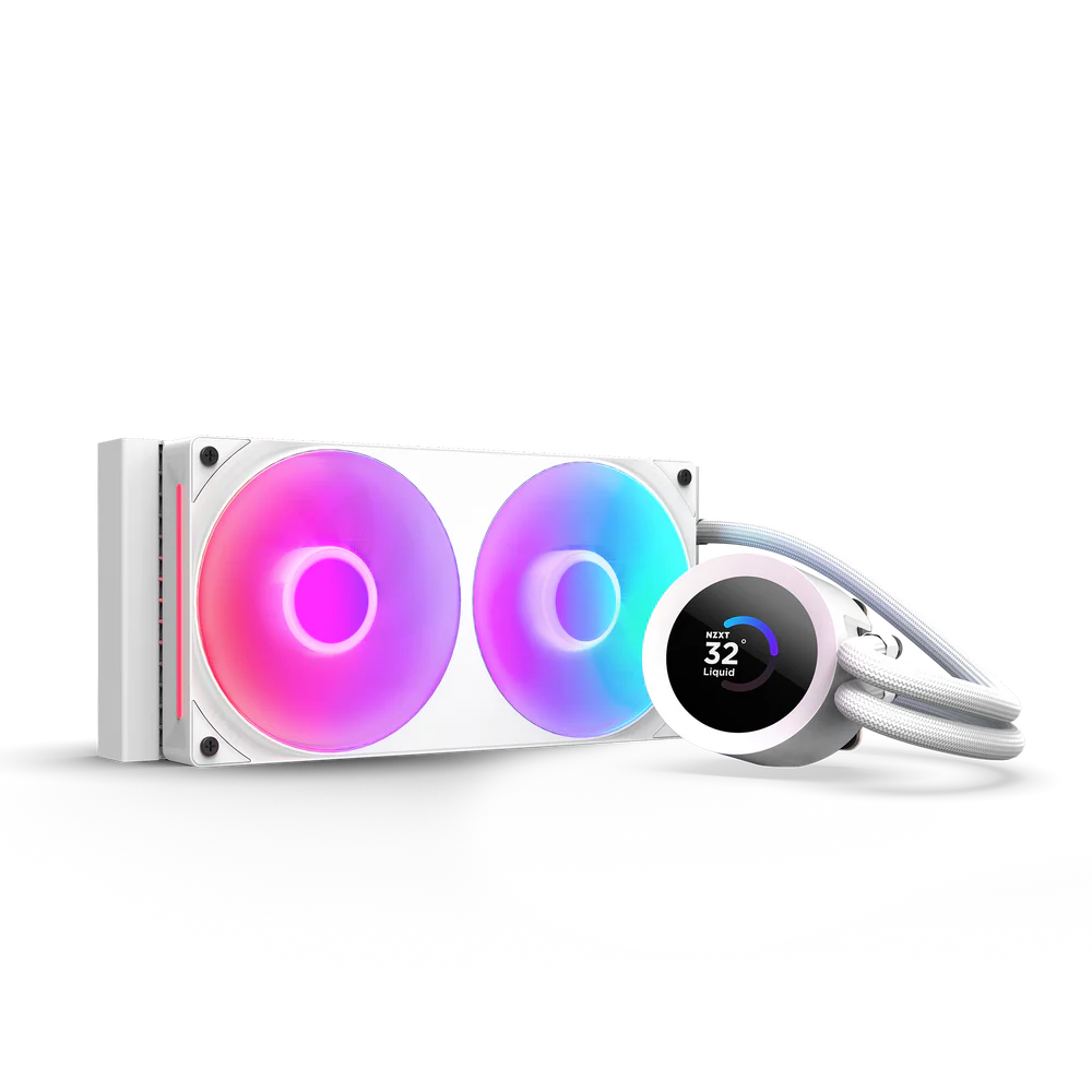 KRAKEN PLUS 240 RGB V2 240MM AIO WHITE