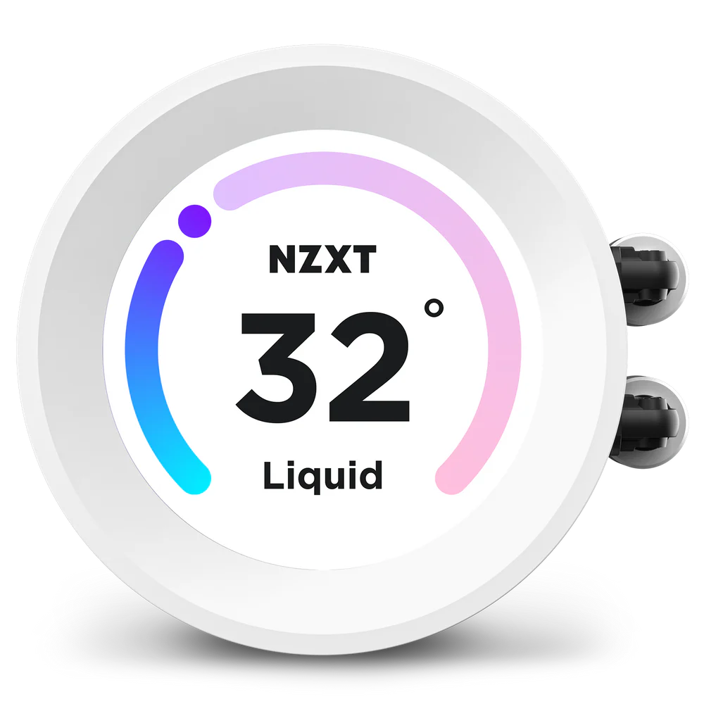 NZXT KRAKEN ELITE 240 RGB WATER COOLING WHITE thumbnail 3