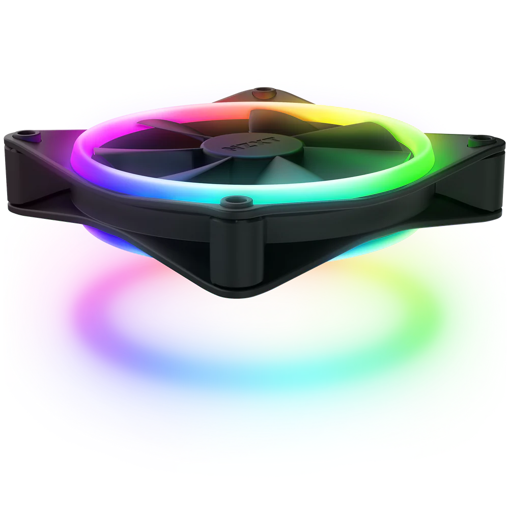 NZXT F120 RGB DUO TRIPLE PACK 120MM FAN BLACK thumbnail 5