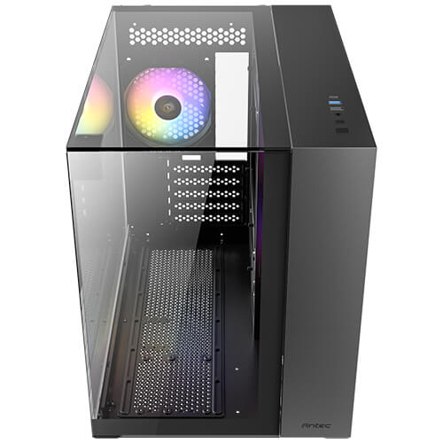ANTEC CX600M TRIO ARGB MATX Case Black thumbnail 5