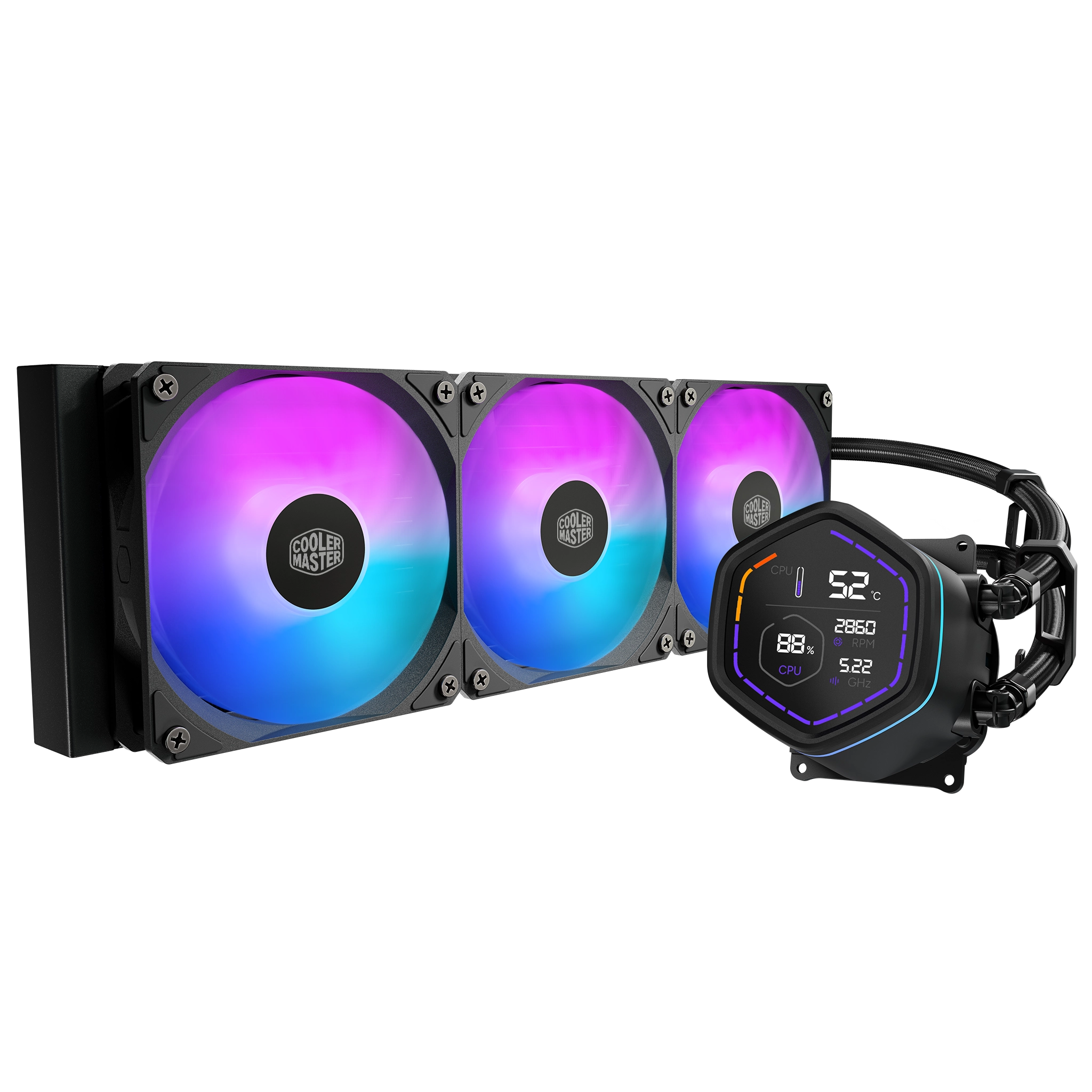 MasterLiquid ML360 Core Nex Digital Black