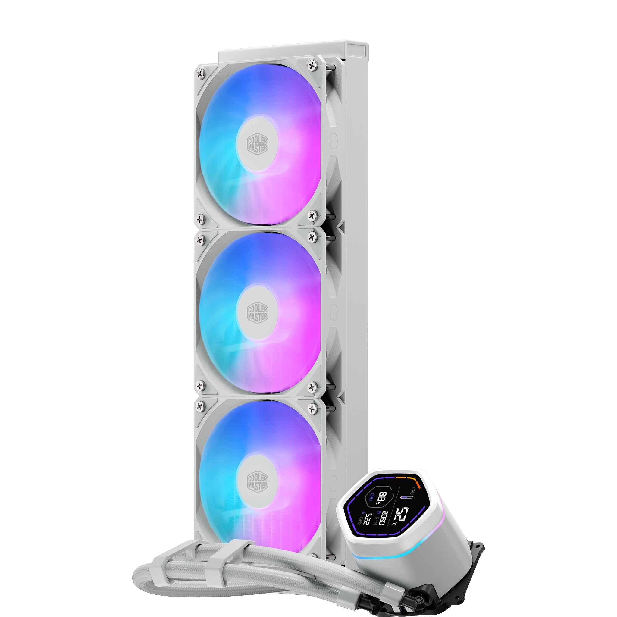 COOLER MASTER MasterLiquid ML360 Core Nex Digital White thumbnail 2
