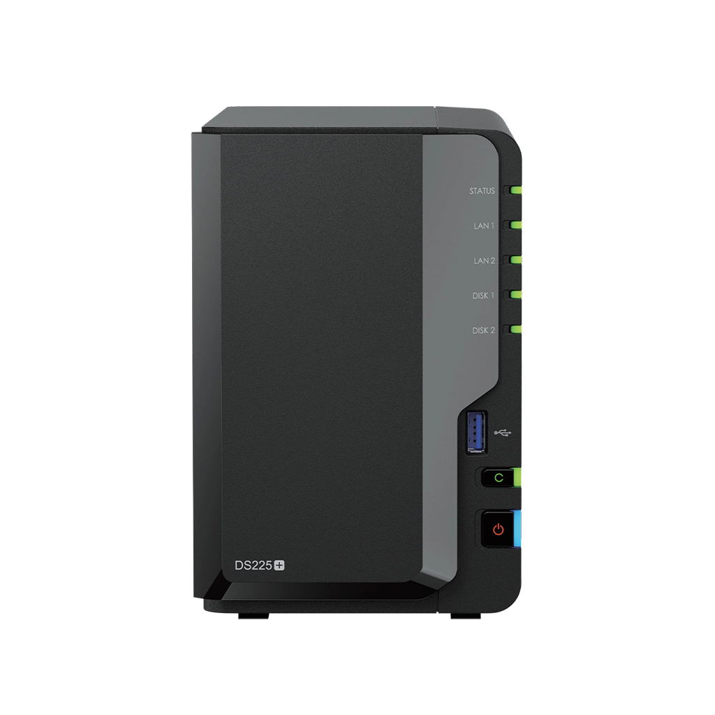 SYNOLOGY DS225+ 2BAY QC2G 2GB D4 1X2.5GB