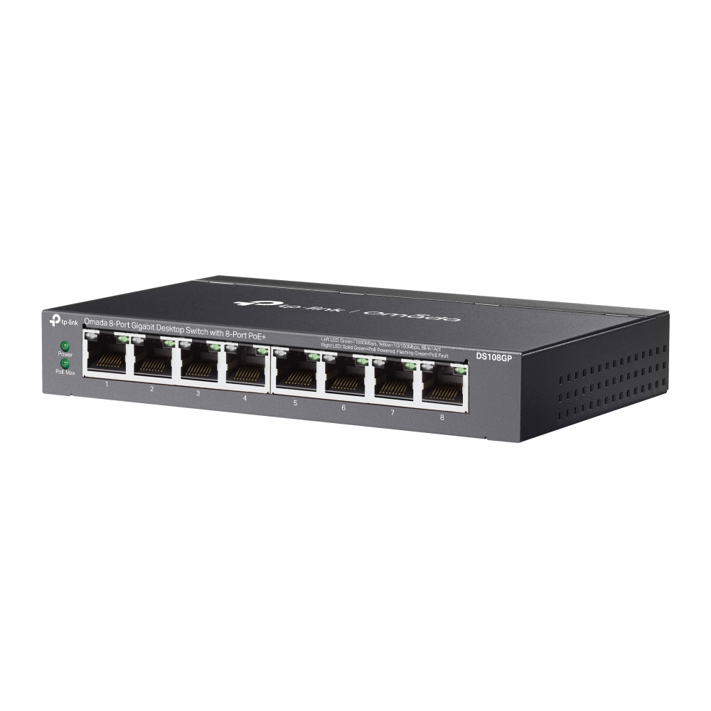 TP-LINK Omanda 8-Port Gigabit Unmanaged Switch W/PoE+ thumbnail 4