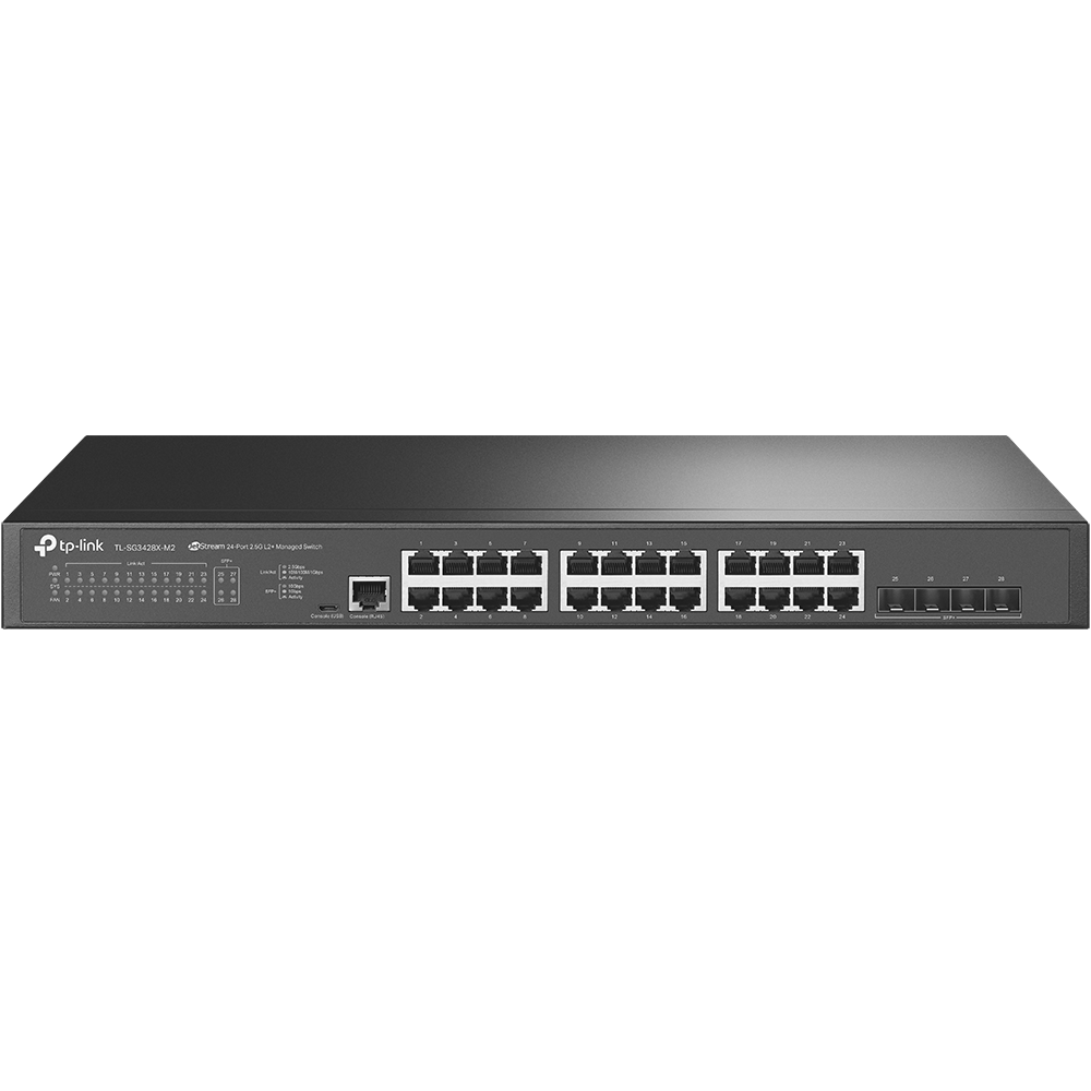 TP-LINK TL-SG3428X-M2 24*GE+4*SFP POE+ MGT/SDN SWITCH
