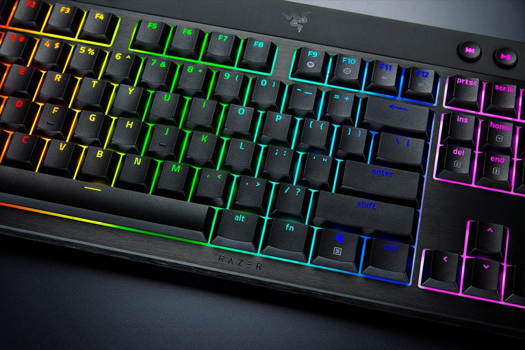 RAZER BLACKWIDOW V4 LOW-PROFI TKL HYPERSPEED OR thumbnail 3